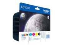 Brother LC 1000 Value pack 4 farver