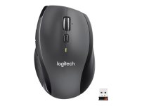 Logitech Marathon M705 Laser Trådløs Sort Grå